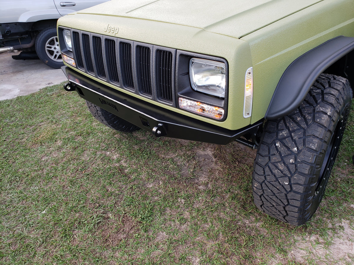 Jeep Cherokee XJ front nonwinch bumper TREKKER Goliath Off Road