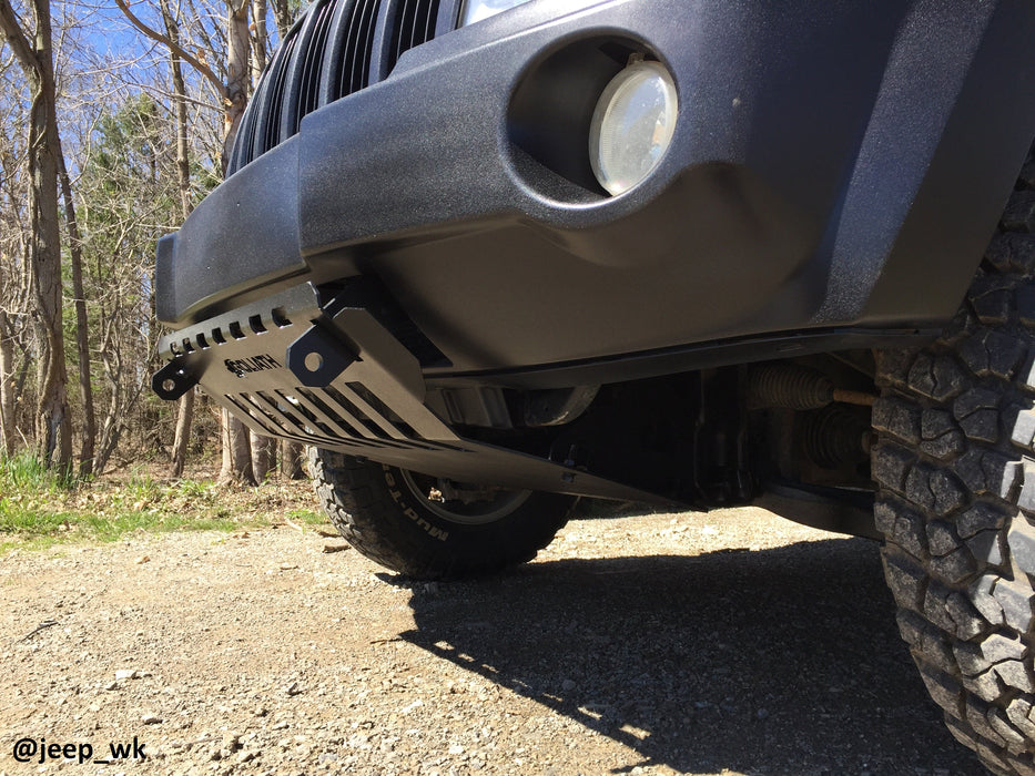 Jeep Grand Cherokee WK - Commander XK bumper skid plate - Goliath Off Road