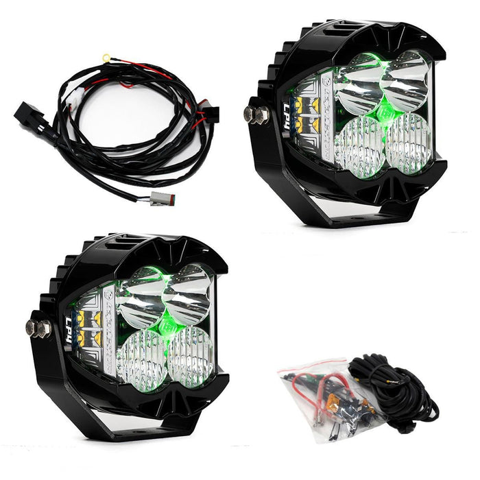 LP4 Pro LED Auxiliary Light Pod Pair - Universal - Goliath Off Road
