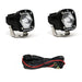 S1 Black LED Auxiliary Light Pod Pair - Universal - Goliath Off Road