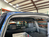Open car door with a roof rack GX470