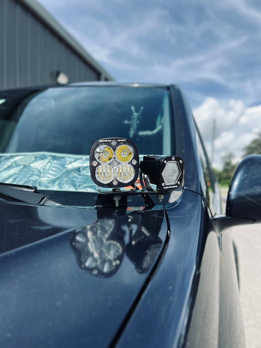 Goliath Off Road Dual Ditch Light Brackets — GX470
