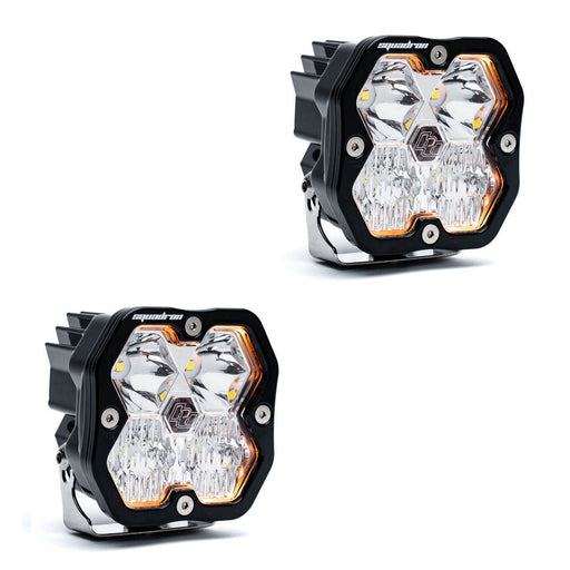 Baja Design Squadron 2.0 Sport Black LED Auxiliary Light Pod - Universal - Goliath Off Road
