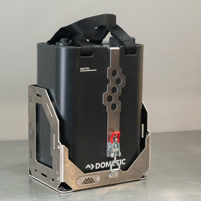 DOMETIC WATER JUG UNIVERSAL MOUNT - Goliath Off Road