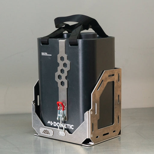 DOMETIC WATER JUG UNIVERSAL MOUNT - Goliath Off Road