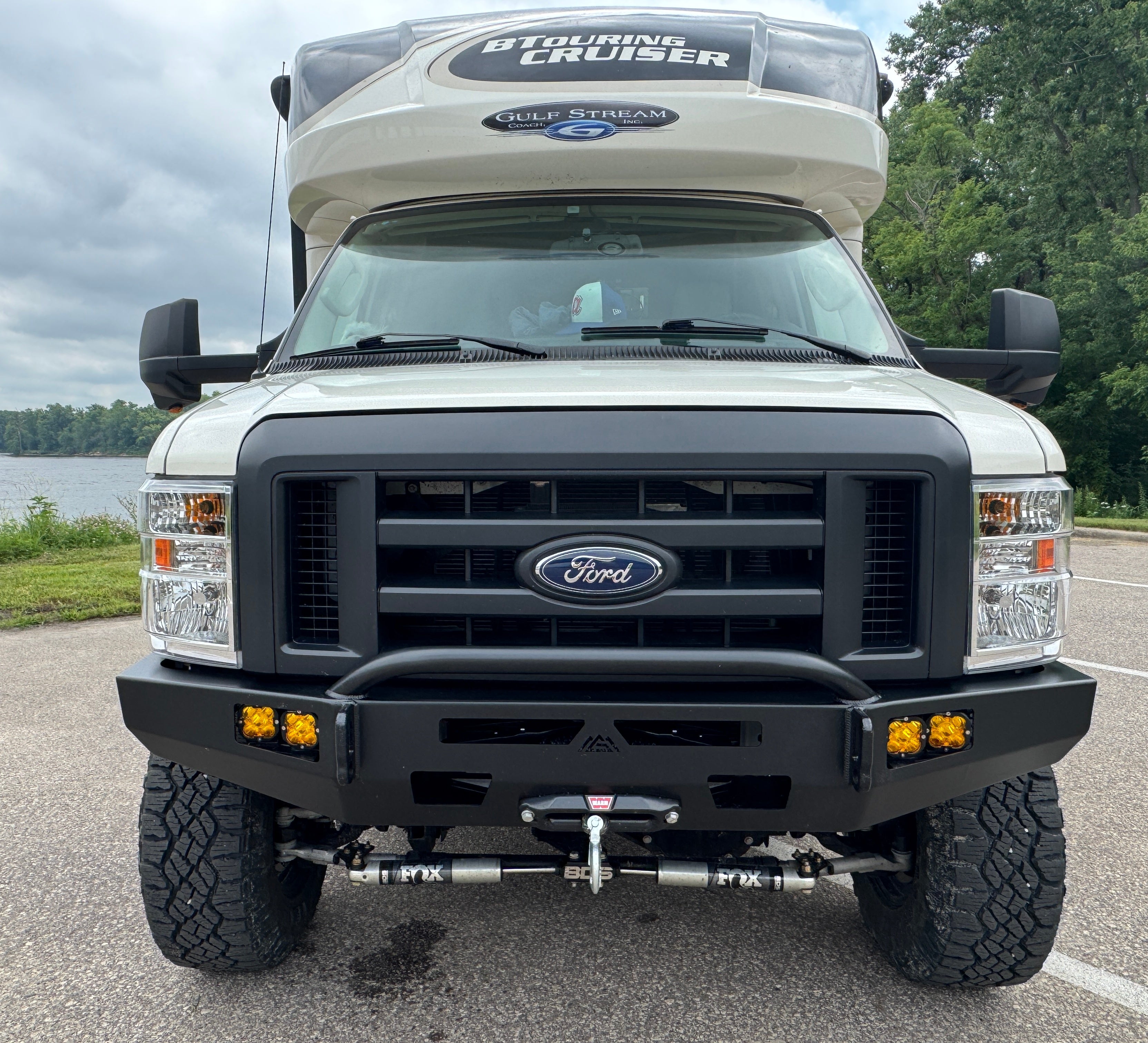 Front Winch Bumper for Ford Econoline / E-series Vans (2008 Up)