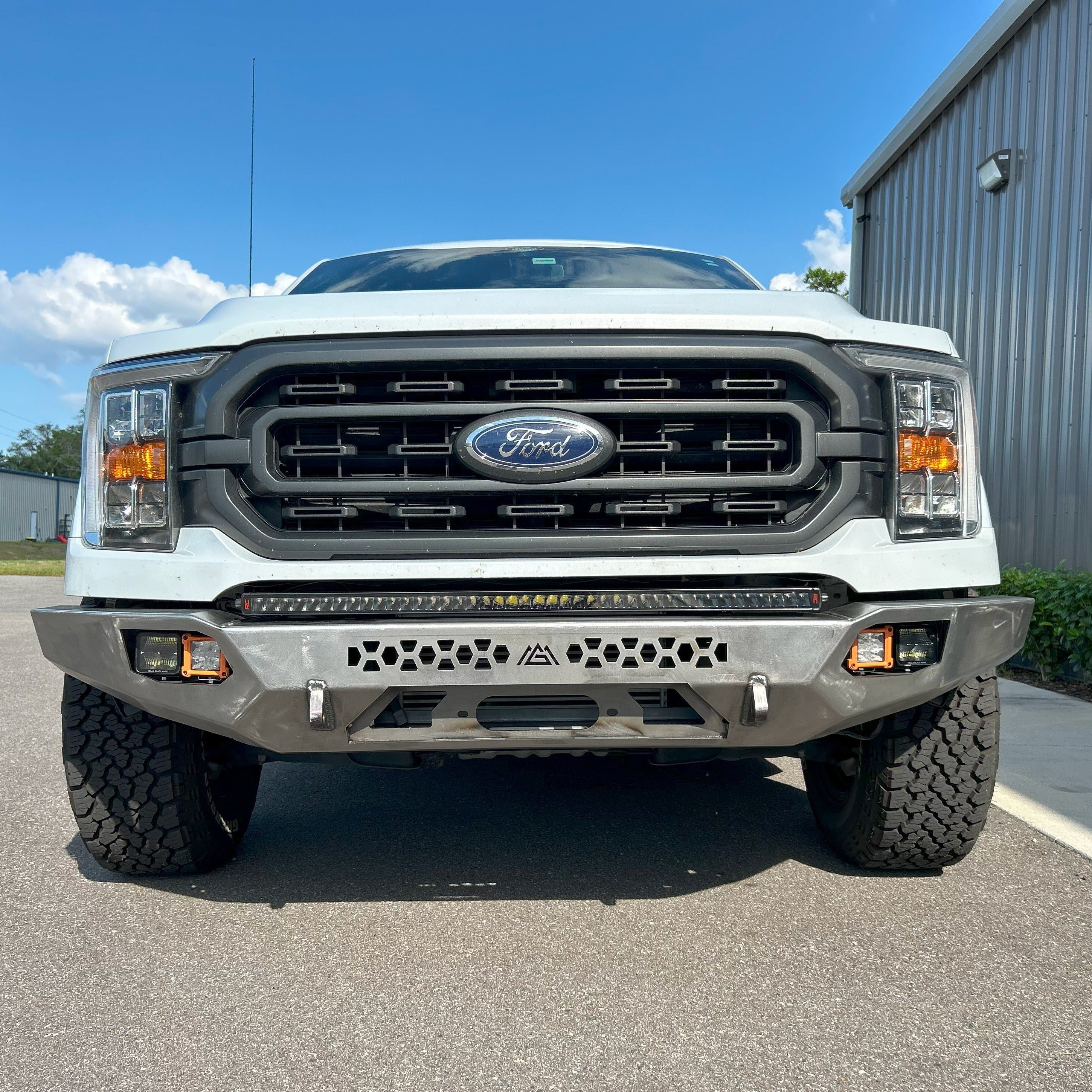 FRONT WINCH BUMPER | FORD F-150 (2021 - 2023) — Goliath Off Road