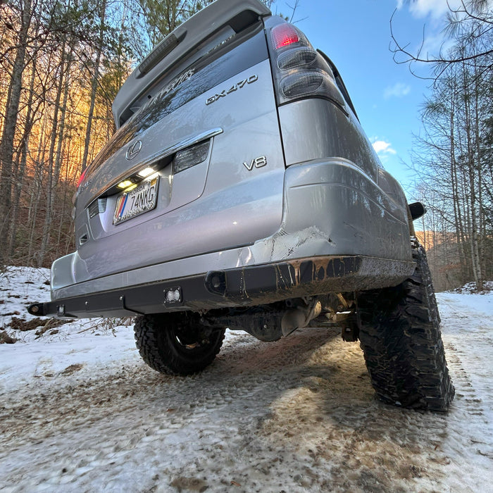 GX470 REAR LOW PROFILE MODULAR BUMPER - Goliath Off Road