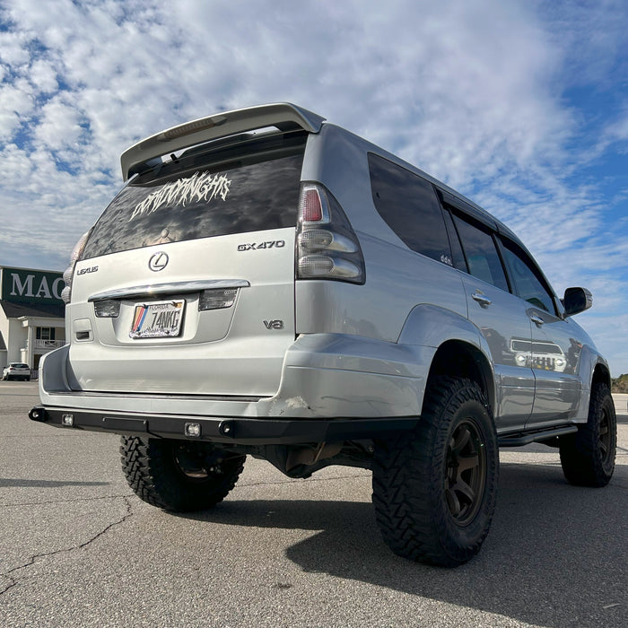 GX470 REAR LOW PROFILE MODULAR BUMPER - Goliath Off Road