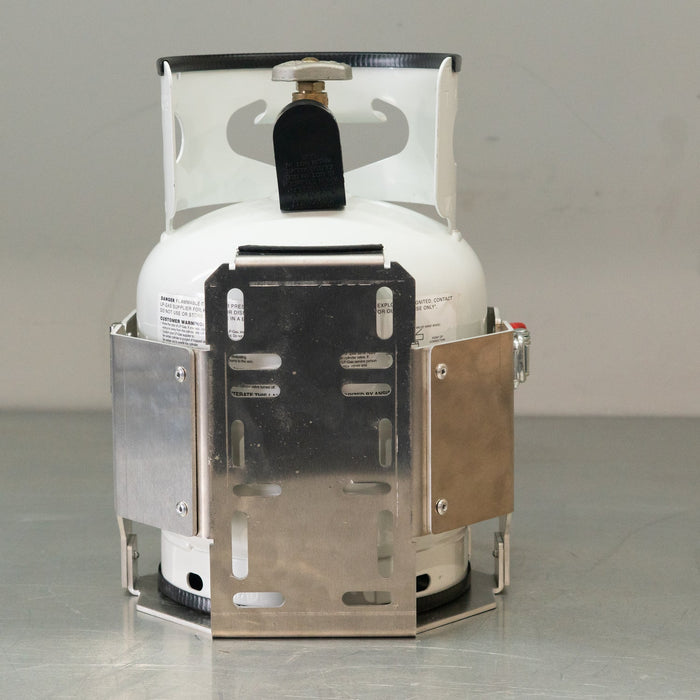 LIGHTWEIGHT PROPANE TANK MOUNT - 5 LB - Goliath Off Road