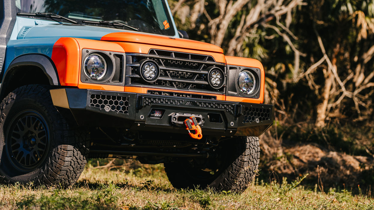 MODULAR FRONT WINCH BUMPER - INEOS GRENADIER | QUARTERMASTER - Goliath Off Road