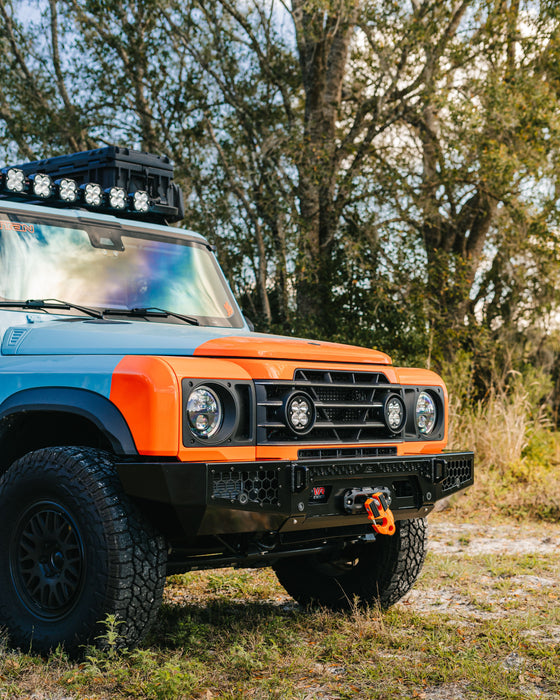 MODULAR FRONT WINCH BUMPER - INEOS GRENADIER | QUARTERMASTER - Goliath Off Road