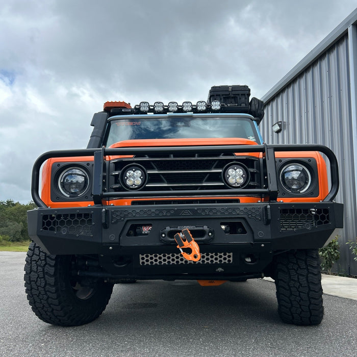 MODULAR FRONT WINCH BUMPER | INEOS GRENADIER / QUARTERMASTER - Goliath Off Road
