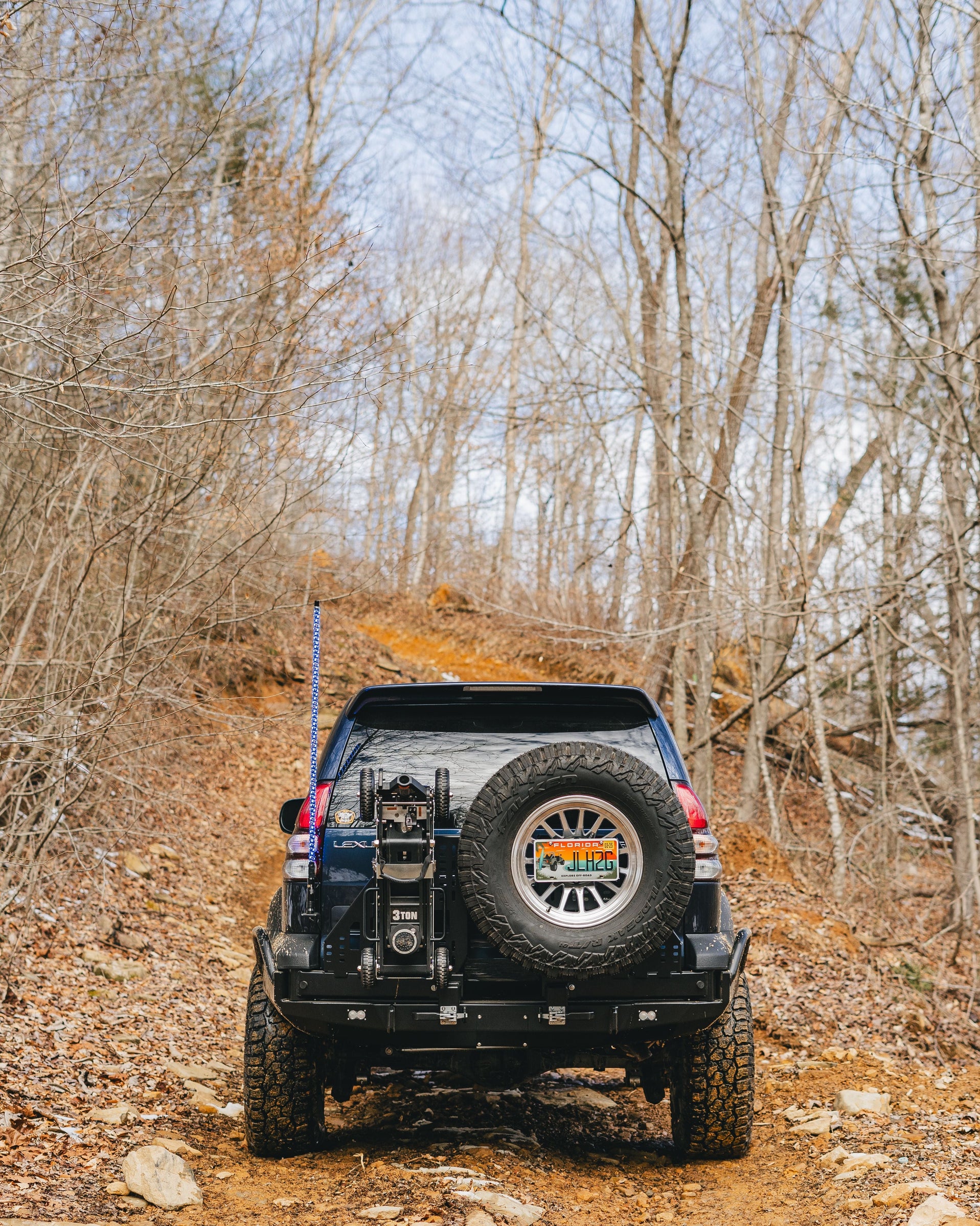 Goliath Off Road Enduro Series Rear Swing Out Bumper — GX470