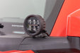 3.5 Inch Round Black Series LED lights w/Amber DRL - Goliath Off Road