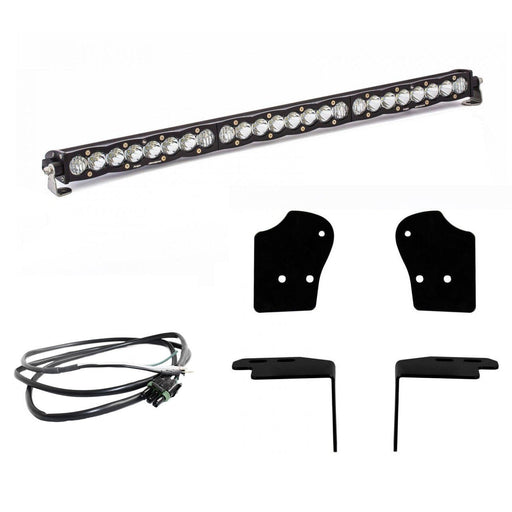Ford S8 30 Inch Grille Upper Light Bar Kit - Ford 2017-20 F-150; NOTE: Raptor - Goliath Off Road
