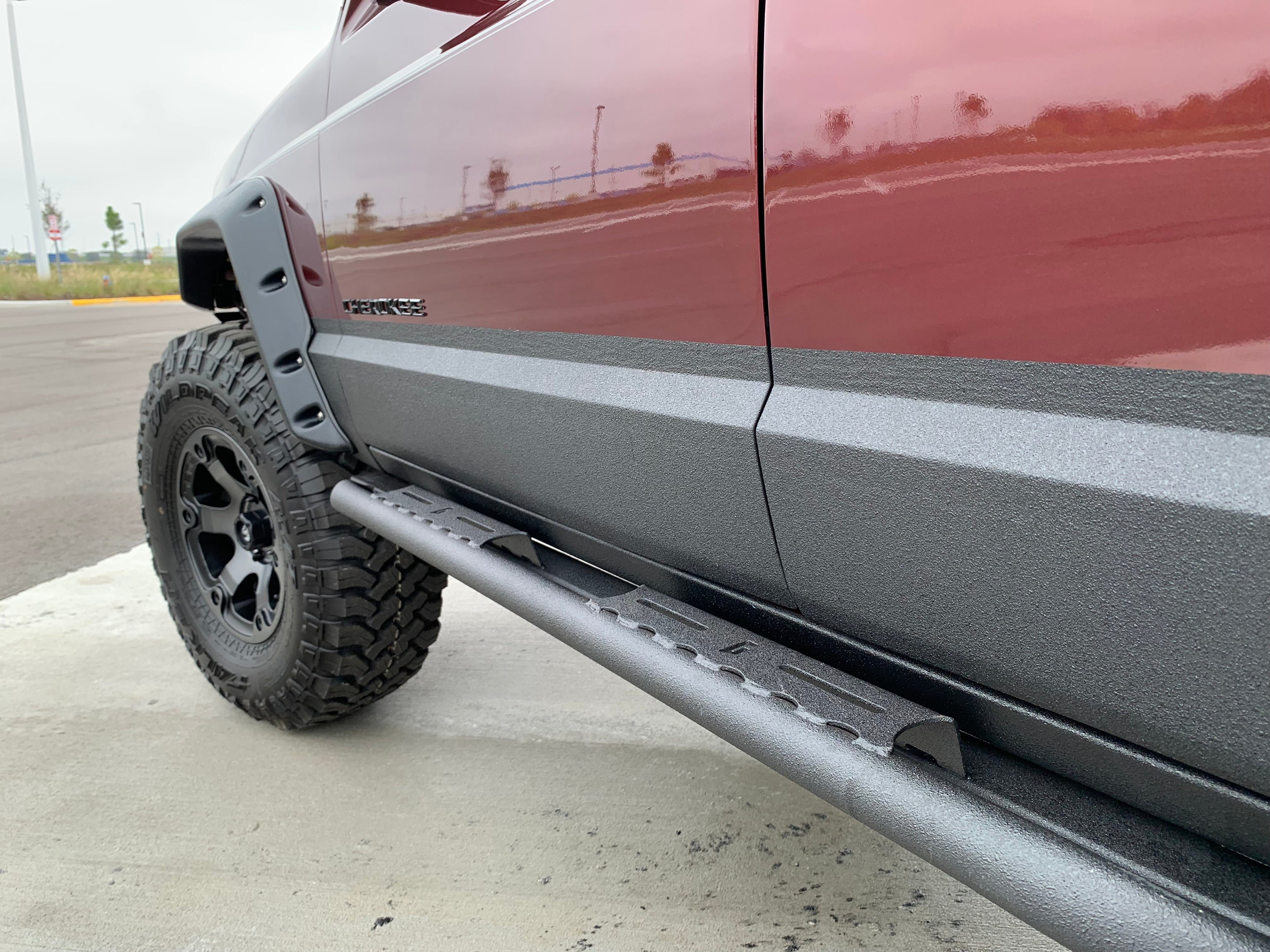 Xj Rocker Slide ROCK SLIDERS | JEEP CHEROKEE XJ — Goliath Off Road