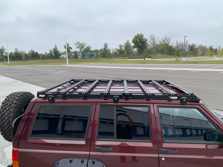 Modular Low Profile Roof Rack Jeep Cherkoee XJ — Goliath Off Road