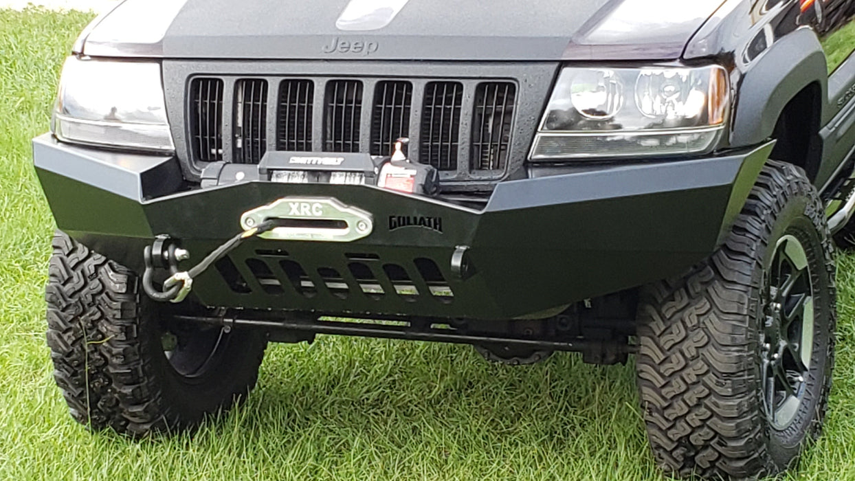 Jeep Grand Cherokee WJ front winch bumper "SWAMPER" - Goliath Off Road