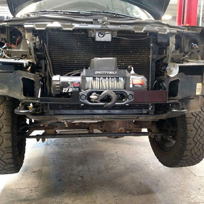 Jeep Grand Cherokee WJ Hidden Winch plate - Goliath Off Road