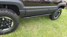 Jeep Grand Cherokee WJ Rock Sliders Angled steps - Goliath Off Road