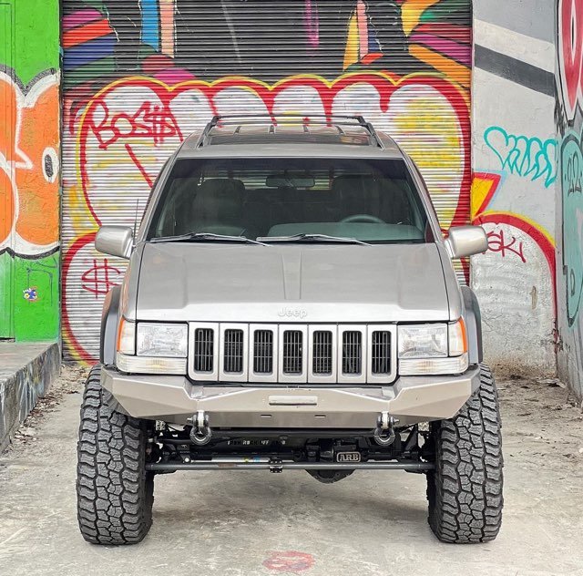 Jeep Grand Cherokee ZJ (1996-98) - Front Winch Bumper - Goliath Off Road