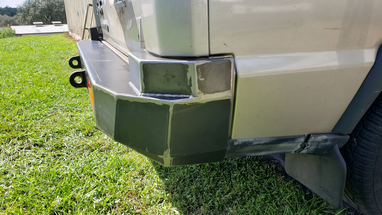 Land Rover Discovery 2 rear steel bumper "Swamper" - Goliath Off Road