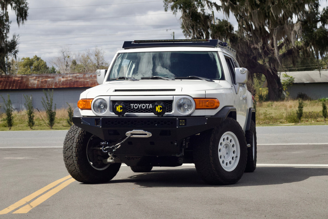 Toyota FJ Cruiser - Front winch bumper - Goliath Off Road